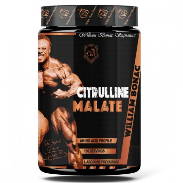 William Bonac THE LEGEND SERIES CITRULLINE MALATE 250 гр / 100 дози